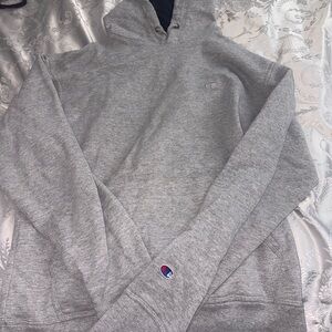Champion Heather Gray Hoodie